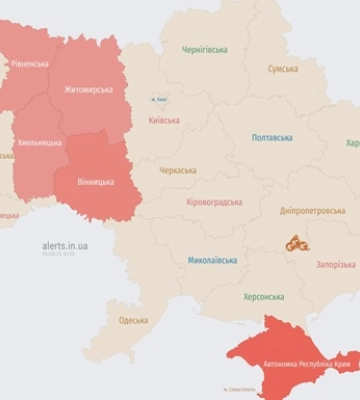 &quot;Шахеды&quot; долетели до запада Украины, в Ровенской области объявили воздушную тревогу