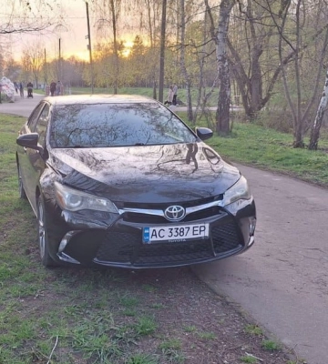 У луцькому парку водії позалишали свої автівки посеред газонів 