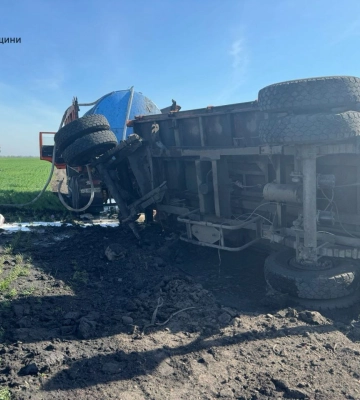 Два підриви на Харківщині: постраждала вантажівка, травмувався чоловік