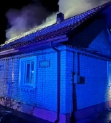 У Луцькому районі загорівся будинок