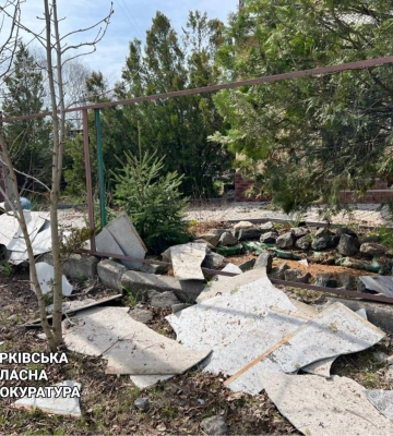 Правоохоронці Харківщини показали наслідки ракетного удару по Чугуєву
