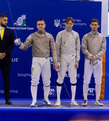 Миколаївські шаблісти вибороли нагороди на чемпіонаті України з фехтування