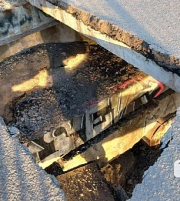 У Саксаганському районі Кривого Рогу обвалюється міст