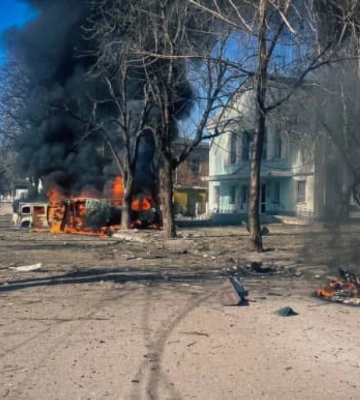 Військові РФ вдарили КАБами по центру Білопілля на Сумщині