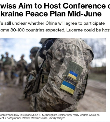 Швейцарія може прийняти Глобальний саміт миру вже у середині червня — Bloomberg