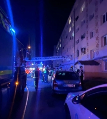 У Луцьку горів 6-поверховий гуртожиток – працювали рятувальники 