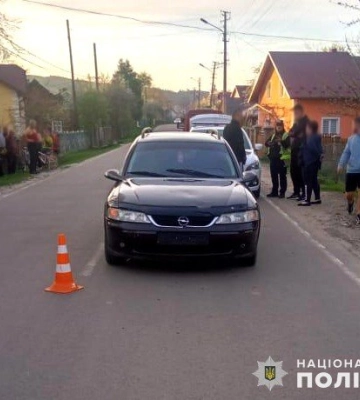 18-річний водій Opel Vectra на смерть збив 4-річну дитину на Дрогобиччині
