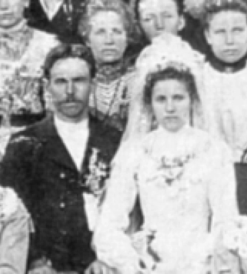 Ретрофото: весілля на волинському хуторі