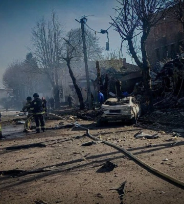 На Львівщині уламки безпілотників пошкодили об’єкт критичної інфраструктури
