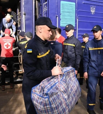 Третій евакуаційний потяг сьогодні прибув на Рівненщину.