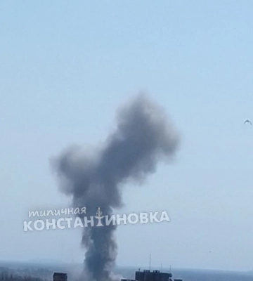 Из Константиновки и Славянска сообщают о «прилетах»