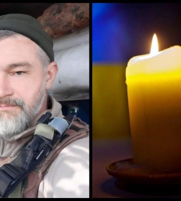Без батька лишилися троє дітей: у Рівному попрощалися з військовим Василем Кректуном (ВІДЕО)