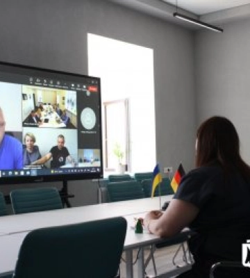 Стабільне забезпечення містян якісною водою в точках видачі: у Миколаєві відбулася робоча зустріч з представниками GIZ