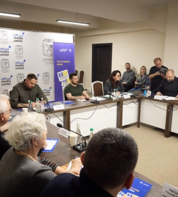 Зеленський провів нараду в Харкові щодо посилення ППО