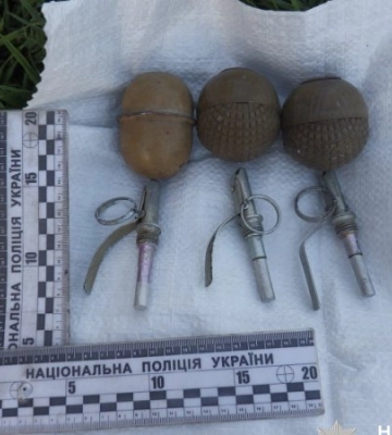 У мешканця Херсонщини вилучили гранати та набої