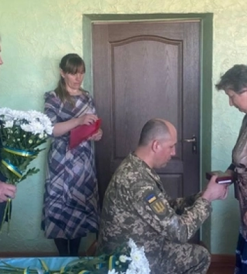 На Волині родинам трьох Героїв вручили посмертні нагороди 