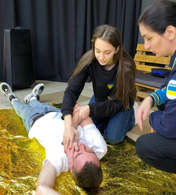 В Івано-Франківську провели тренінг з першої домедичної допомоги