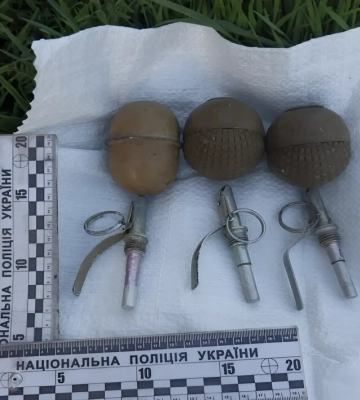 У мешканця Херсонщини вилучили гранати та набої