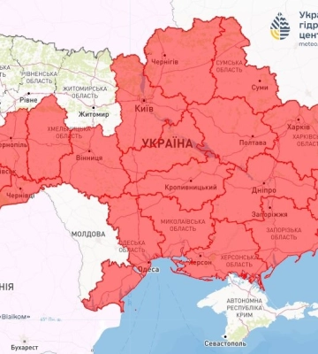 В Україні існує небезпека стихійного лиха: прогноз погоди на 10 квітня у Дніпрі