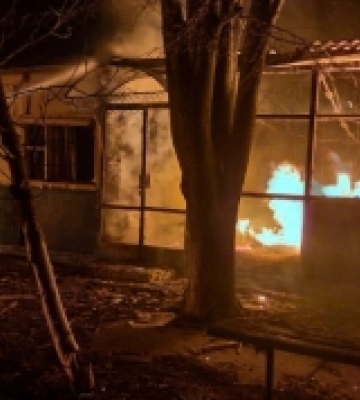 На Миколаївщині через ворожий обстріл виникли пожежі