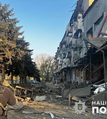 Одна людина загинула та дев’ять поранених від обстрілів РФ на Донеччині