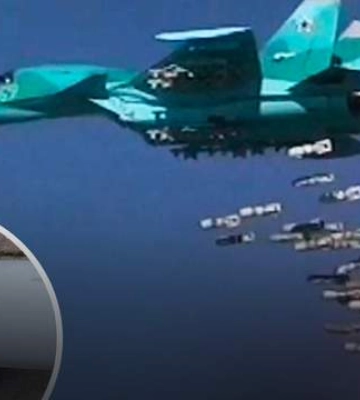 Росіяни впустили авіабомбу на лівобережжі Херсонщини