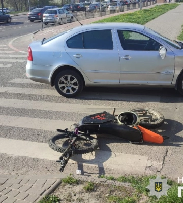 У Львові збили електровелосипедиста з Волині