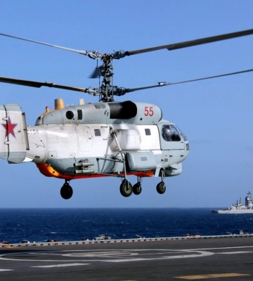 В окупованому Криму знищено російський вертоліт Ка-27