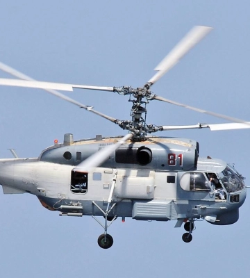 В окупованому Криму знищено російський вертоліт Ка-27