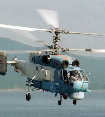 Російський гелікоптер Ка-27 знищений в окупованому Криму