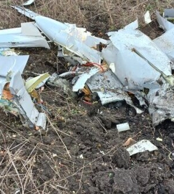 На Харківщині прикордонники знищили ворожий БПлА «Ланцет» та розвідувальний дрон