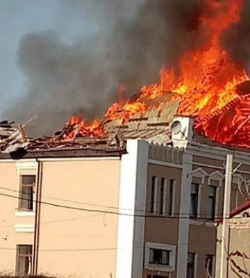 Удар по Волчанску: двое раненых