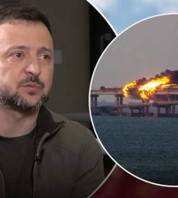 «Извините, это законные цели». Зеленский рассказал о планах уничтожить Керченский мост