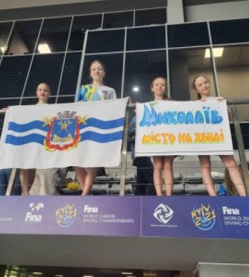 Миколаївські спортсменки - призерки чемпіонату України з синхронного плавання