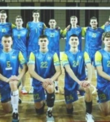 Волейболіст з Кіровоградщини у складі юнацької збірної України  U-18 виступить у відборі на Євро