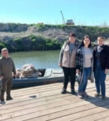 На водосховищах в Ізмаїльському районі на Одещині встановили штучні нерестові гнізда