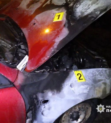 У Києві чоловік підпалив авто: поліція назвала причину (ФОТО)