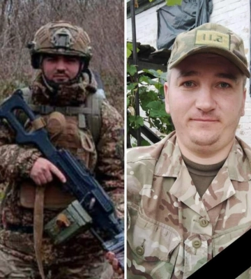 Двох молодих воїнів на Рівненщині провели в останню путь