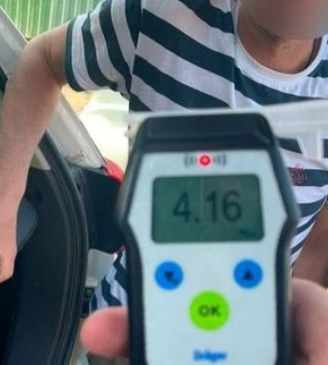 Майже в 21 раз вище норми: у Кропивницькому виявили п&#039;яного водія