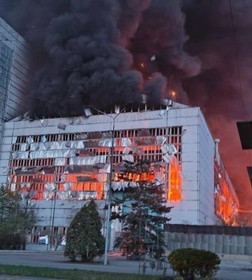 Росіяни вночі повністю знищили Трипільську ТЕС