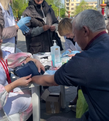 У Франківську відбувається акція здоров’я: можна безкоштовно зробити тест на ВІЛ та гепатит