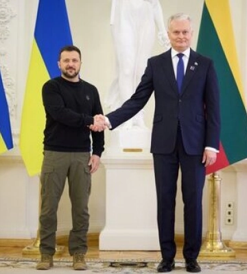 Зеленський зустрівся з Наусєдою - говорили про взаємодію на рівні Євросоюзу та НАТО