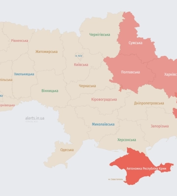 Повітряні сили попередили про ракету типу Х-59 у напрямку Миргорода