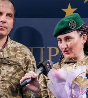 Львівська прикордонниця отримала премію «Woman 2023»