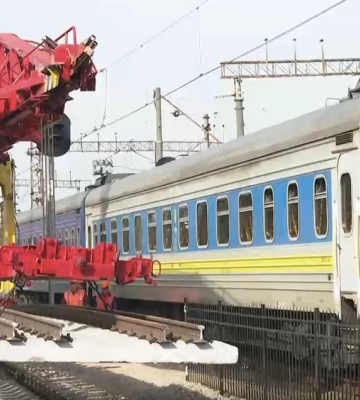 На Закарпатті змонтували символічні 20 метрів майбутньої євроколії