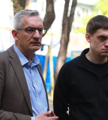 Посол ФРН після відвідання Запоріжжя: Без посилення ППО робота з відбудови може бути марною