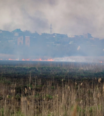 ДСНС ліквідували пожежу у Шуменському мікрорайоні Херсона
