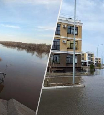 Рівень води в Оренбурзі та інших містах Росії і Казахстану продовжує підвищуватися (ВІДЕО)