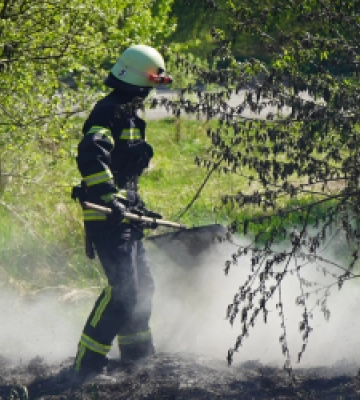 За добу на Львівщині рятувальники загасили 9 пожеж сухої трави