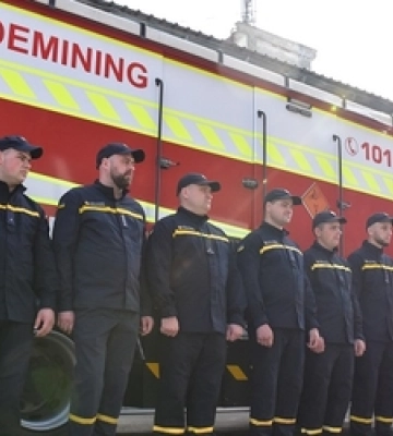 Волинські піротехніки вирушили на Донеччину
